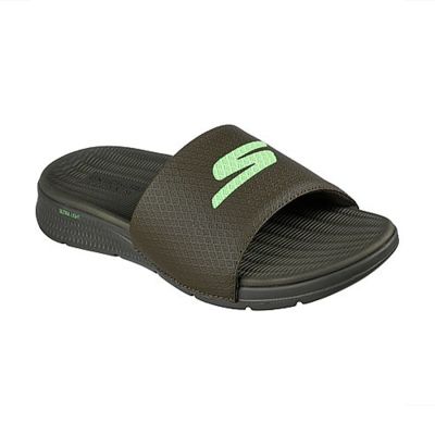 SKECHERS Go Consistent Men's Slippers Green