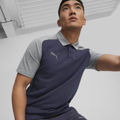 Puma Teamcup Men's Polo Navy