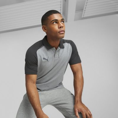 Puma Teamcup Men's Polo Grey