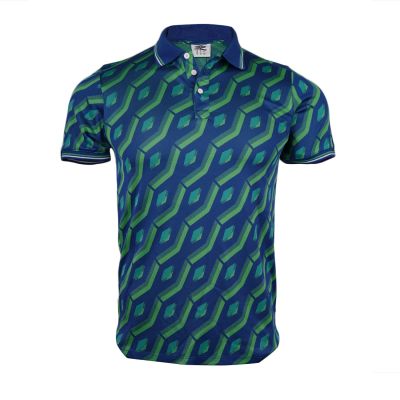 Umbro Jacquard Men's Polo Green
