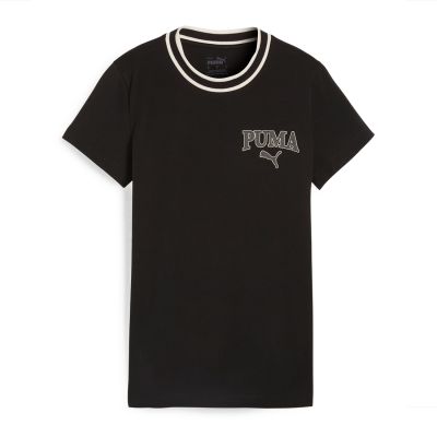 Puma Squad Women's Round Neck Black