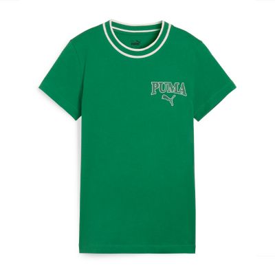 Puma Squad Women's Round Neck Green