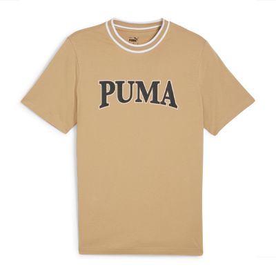 Puma Squad Ghraphic Men's Round Neck Brown