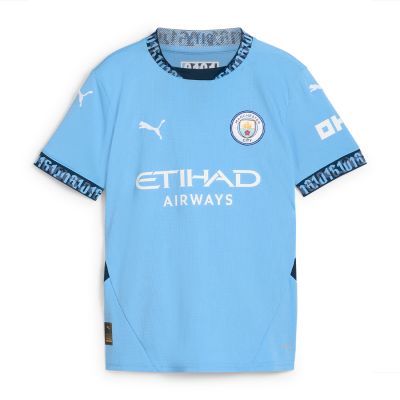 Manchester City 24/25 Home Puma Junior Jersey Blue