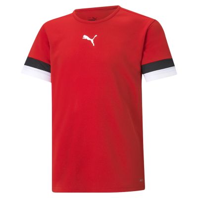PUMA TEAMRISE JUNIOR FOOTBALL JERSEY RED 704938 01