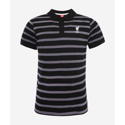 LFC STRIPE MEN'S POLO BLACK