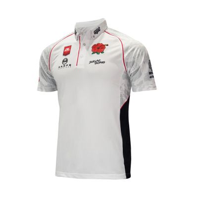 AL MRU 23 RUGBY MEN'S POLO WHITE