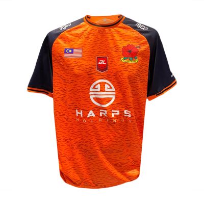 AL MRU 23 RUGBY MEN'S TRAINING JERSEY ORANGE