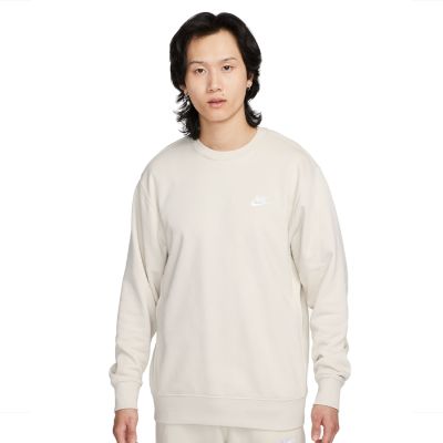NIKE SPORTSWEAR CLUB MEN'S FRENCH TERRY CREW GREY