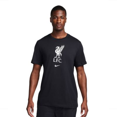 LIVERPOOL FC MEN'S FOOTBALL T-SHIRT BLACK