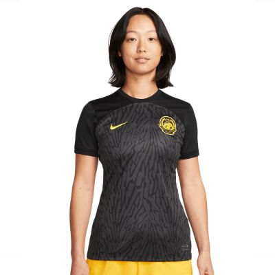 Malaysia 2022/24 Stadium Away Women's Nike Dri-Fit Football Jersey Black