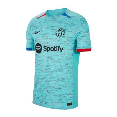 FC BARCELONA 2023/24 MATCH THIRD MEN'S NIKE DRI-FIT ADV FOOTBALL JERSEY BLUE