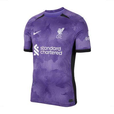 LIVERPOOL FC 2023/24 STADIUM THIRD MEN'S NIKE DRI-FIT FOOTBALL JERSEY PURPLE