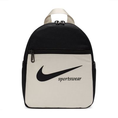 NIKE SPORTSWEAR FUTURA PLAID MINI BACKPACK (6L) WHITE