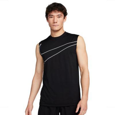 NIKE DRI-FIT MEN'S FITNESS T-SHIRT BLACK