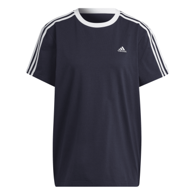 ADIDAS ESSENTIALS 3-STRIPES WOMEN'S T-SHIRT BLUE