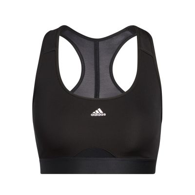 ADIDAS POWERREACT TRAINING MEDIUM-SUPPORT BRA BLACK
