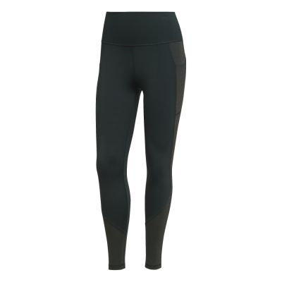 Adidas Optime Training Shiny Women's Full Length Leggings GREEN