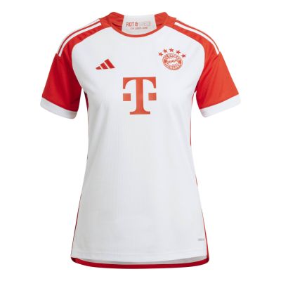 FC Bayern 23/24 Adidas Home Women's Jersey White