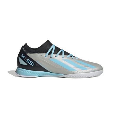 Adidas X Crazyfast Messi.3 Men's Futsal Shoes SILVER