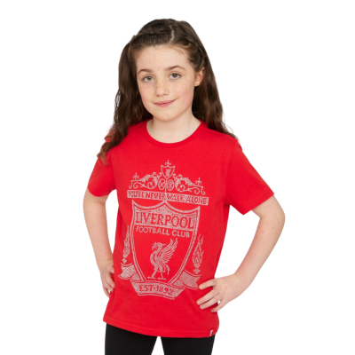 LFC Crest DiamontÃ© Tee Junior Red RED