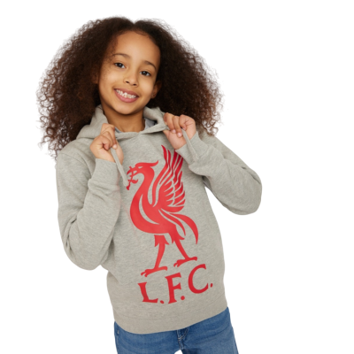 LFC Junior Liverbird Hoody GREY