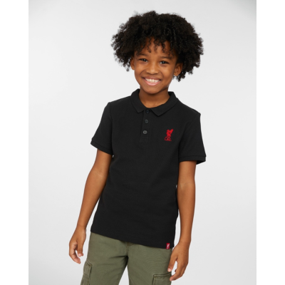 LFC Junior Short Sleeve Polo BLACK