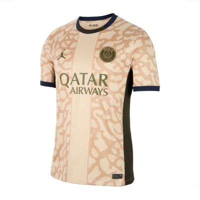 Paris Saint-Germain 2023/24 Stadium Fourth Men's Jordan Dri-FIT Football Authentic  Jersey Brown