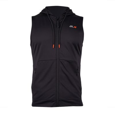 ALX Men's Sleeveless Top with Hood BLACK
