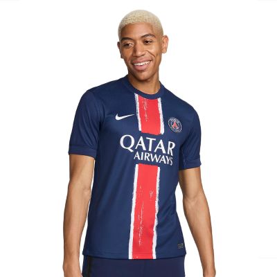Paris Saint-Germain 2024/25 Stadium Home Men's Nike Dri-FIT Football Replica Jersey Navy