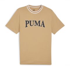 Puma Squad Ghraphic Men's Round Neck Brown