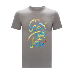 PUMA Graphic Junior Round Neck (SMU) Grey