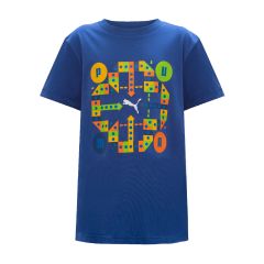 PUMA Graphic Junior Round Neck (SMU) Blue