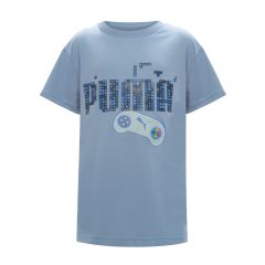 PUMA Graphic Junior Round Neck (SMU) Blue