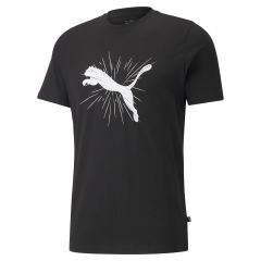 PUMA CAT GRAPHIC MEN'S TEE BLACK 589268 01