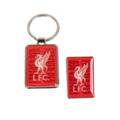 LFC Badge & Keyring Set MULTI