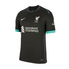 Liverpool FC 2024/25 Stadium Away Men's Nike Dri-FIT Football Replica Jersey Black