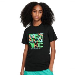 Nike Sportswear Big Kids' T-Shirt Black